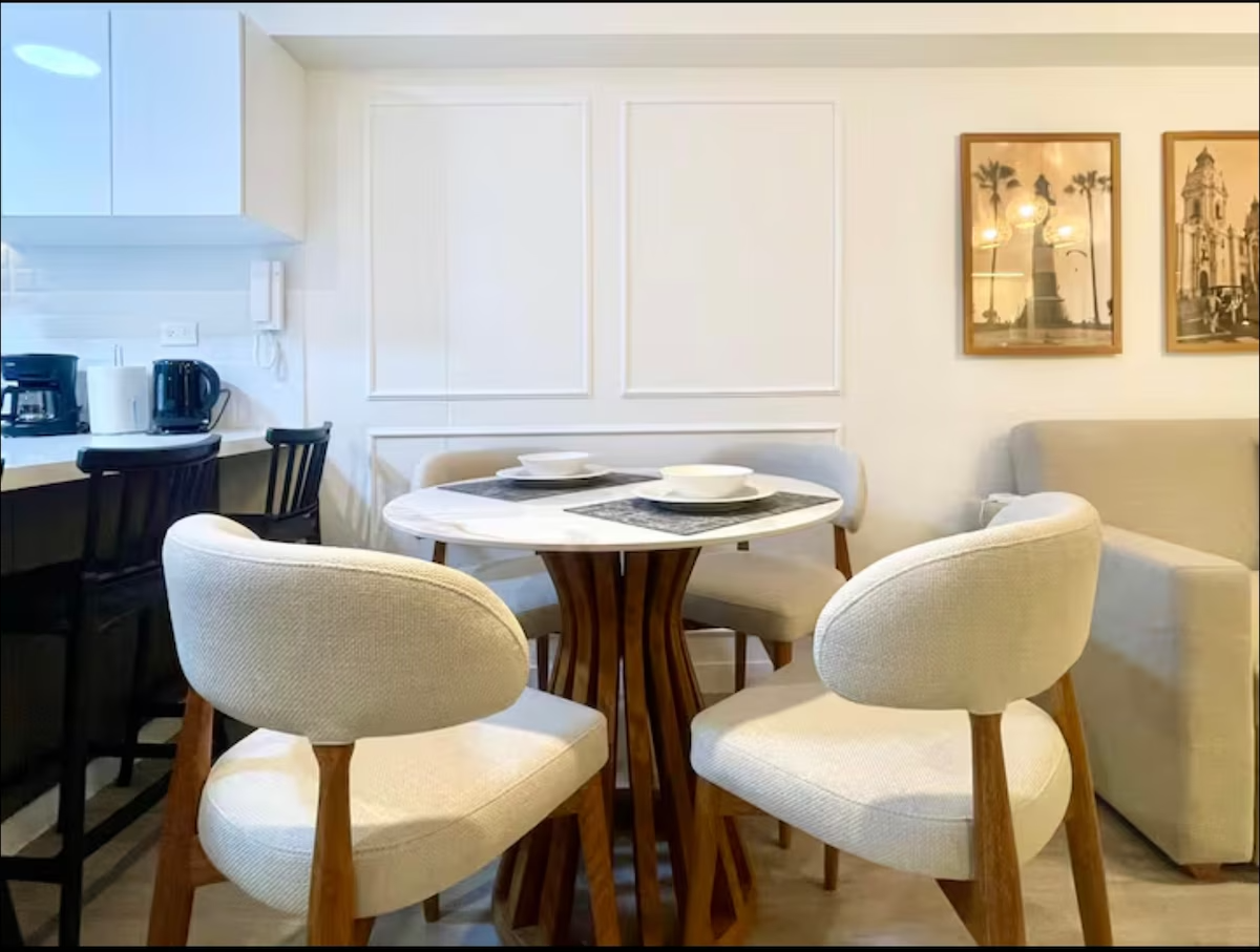 Luxury Barranco a pasos del Mar con estacionamiento - Para 3 personas (1 habitación)