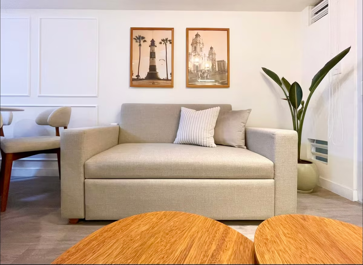 Luxury Barranco a pasos del Mar con estacionamiento - Para 3 personas (1 habitación)