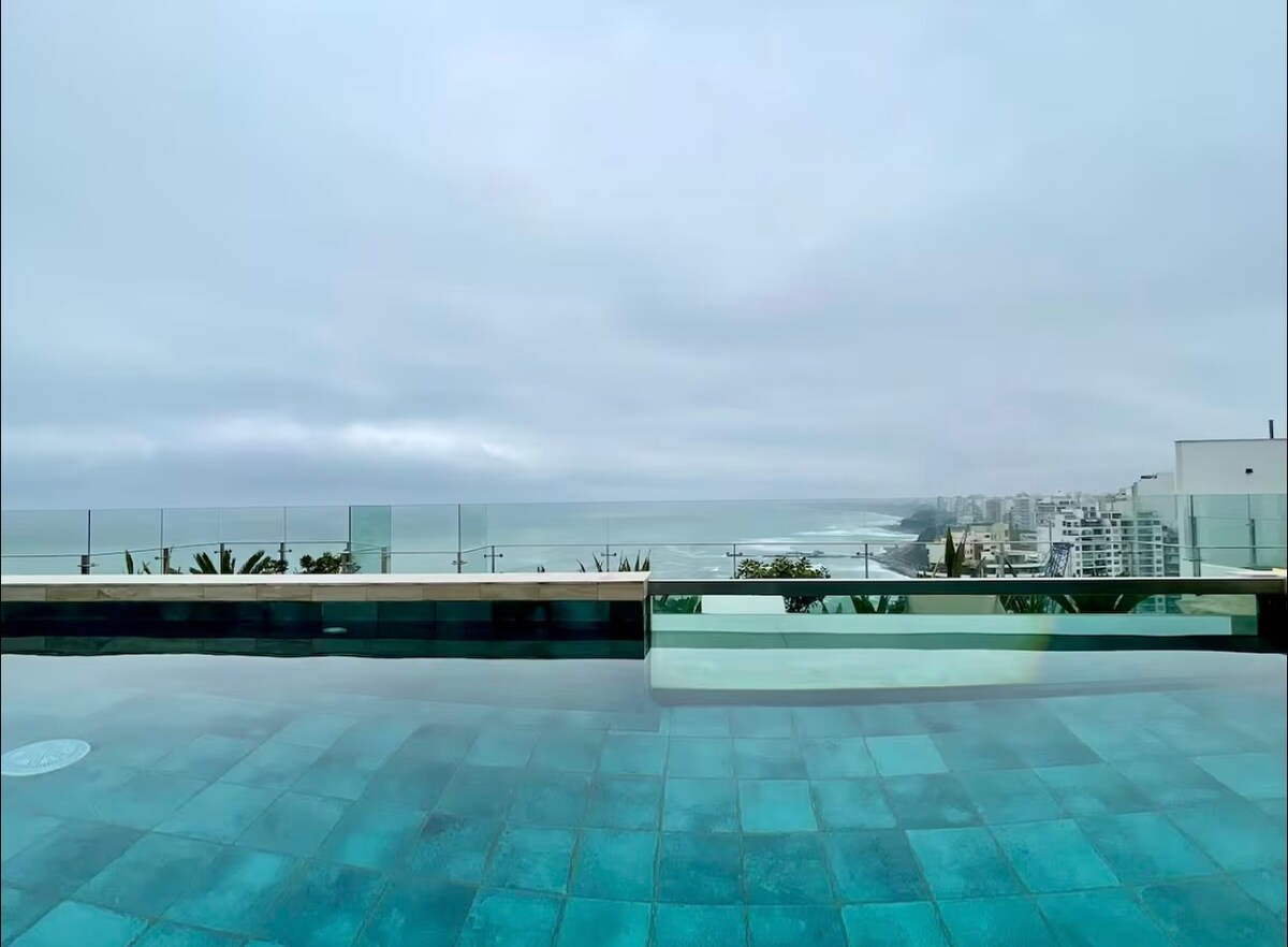 Luxury Barranco a pasos del Mar con estacionamiento - Para 3 personas (1 habitación)