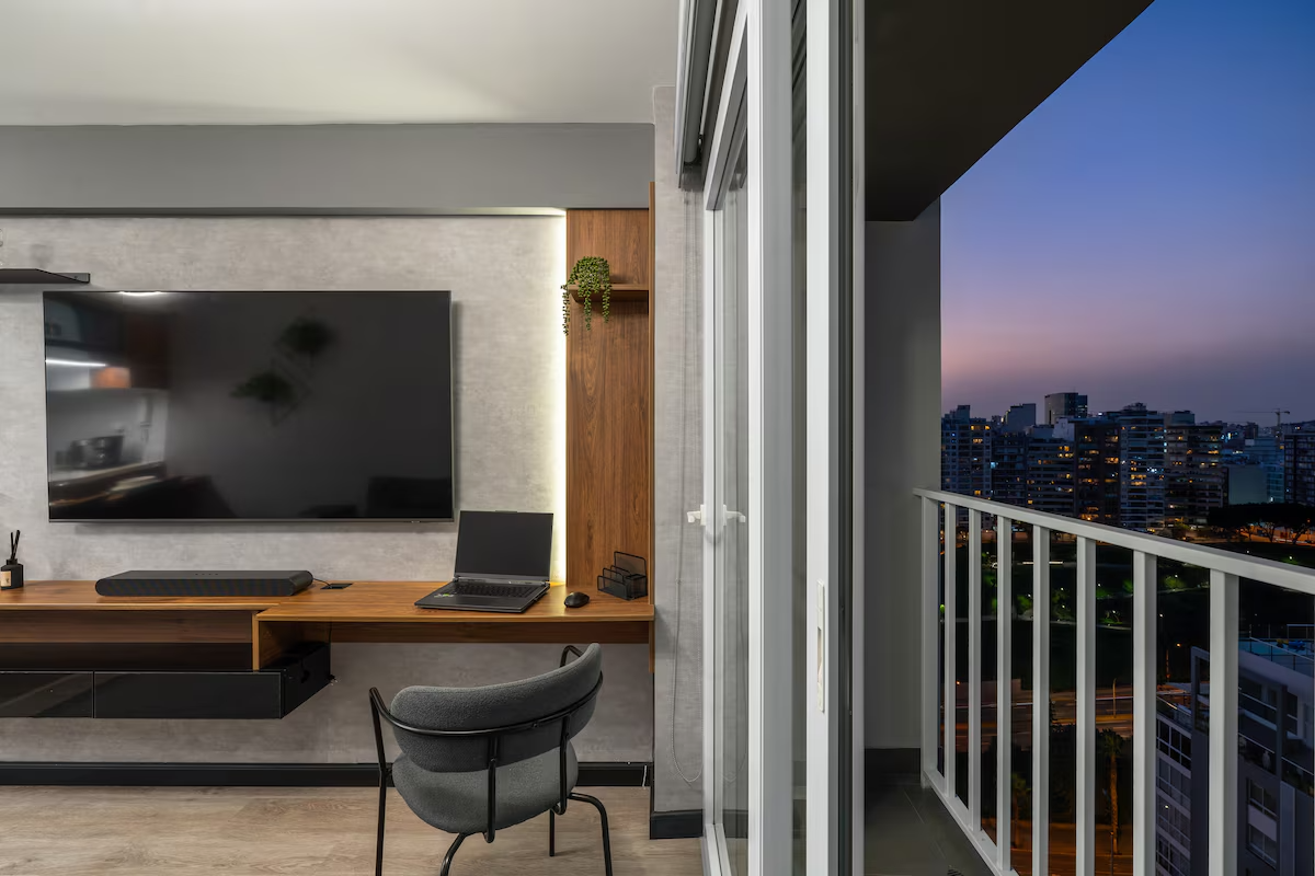 Modern Luxury Loft con balcón a pasos del Malecón para 3 personas - Barranco (1 habitación)