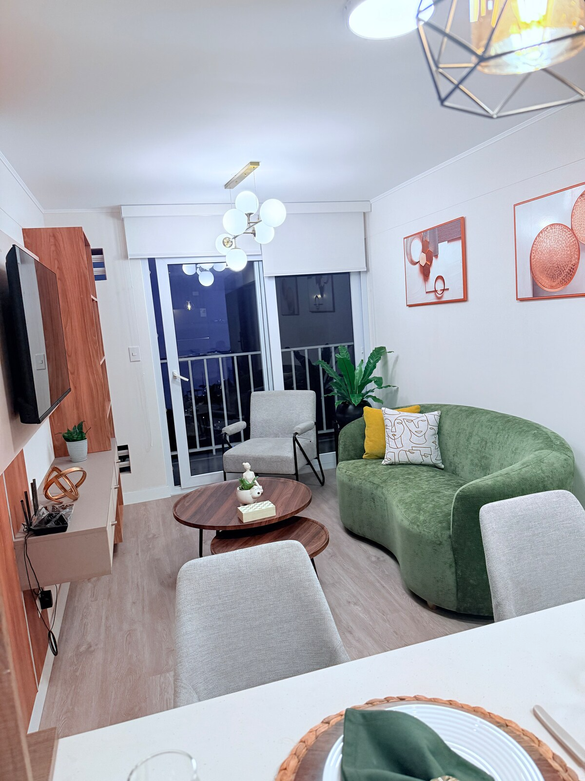 Departamento con vista al mar y piscina - Barranco (1 habitación)