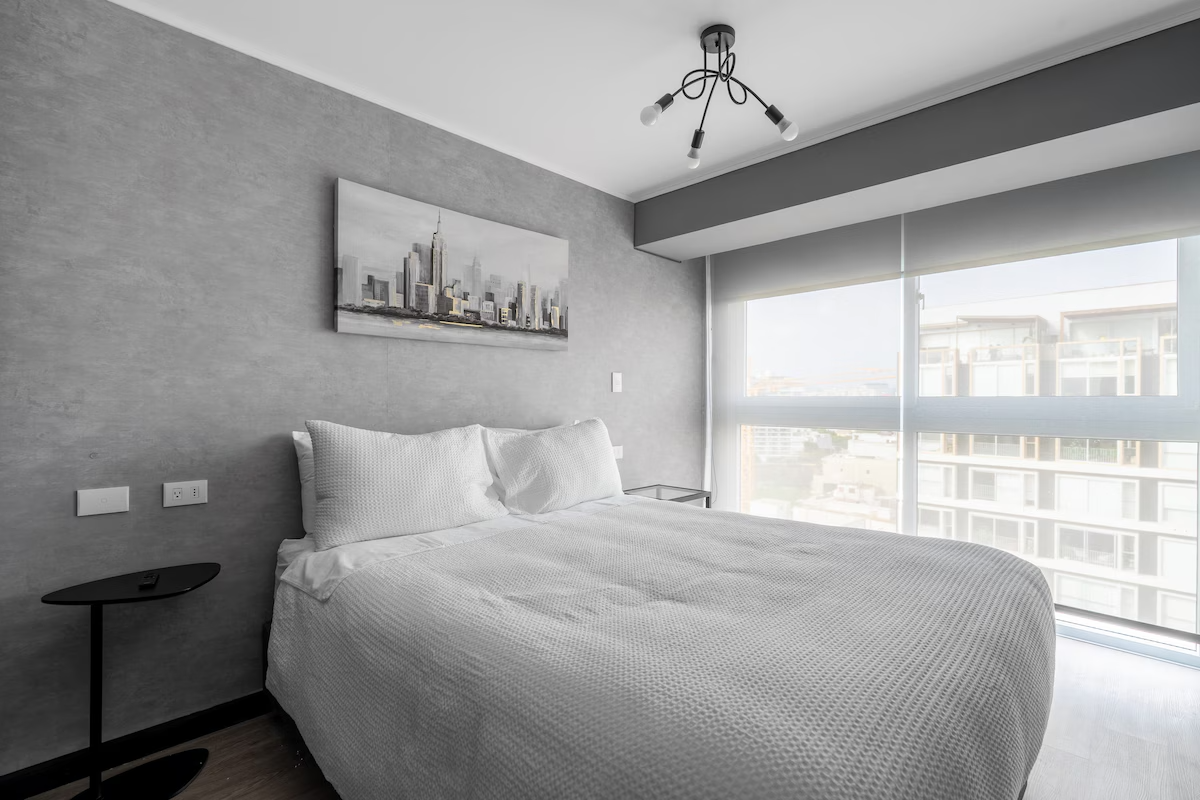 Modern Luxury Loft con balcón a pasos del Malecón para 3 personas - Barranco (1 habitación)