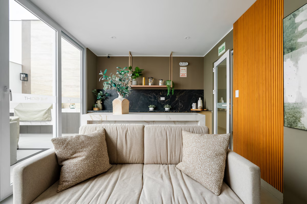 Modern Luxury Loft con balcón a pasos del Malecón para 3 personas - Barranco (1 habitación)