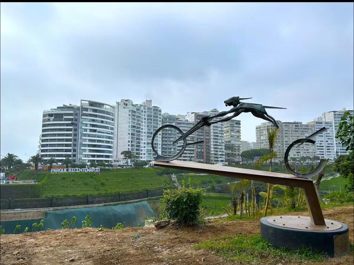 Moderno apartamento con impresionante vista al mar en Barranco - Para 2 personas (1 habitación)
