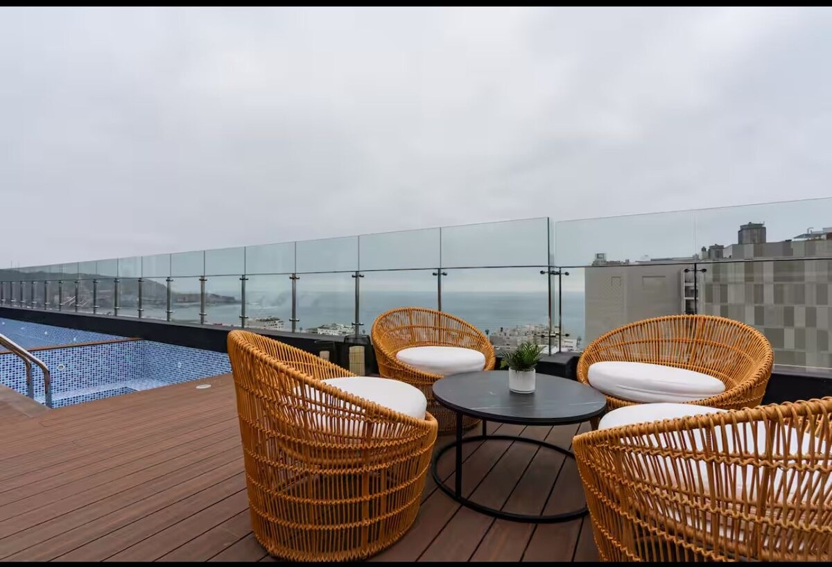 DecoRent Moderno en la Mejor Zona de Barranco - Para 2 personas (1 habitación)