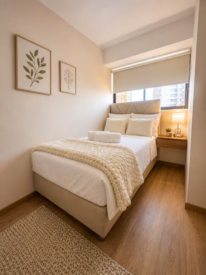 DecoRent Luxury en Miraflores a pasos de Larcomar - Para 3 personas (2 habitaciones)