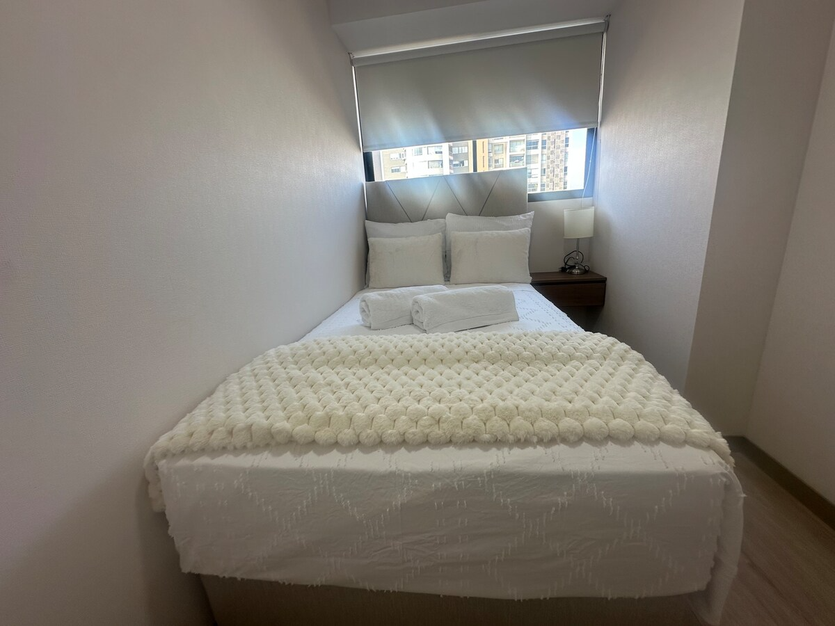 DecoRent Luxury en Miraflores a pasos de Larcomar - Para 3 personas (2 habitaciones)